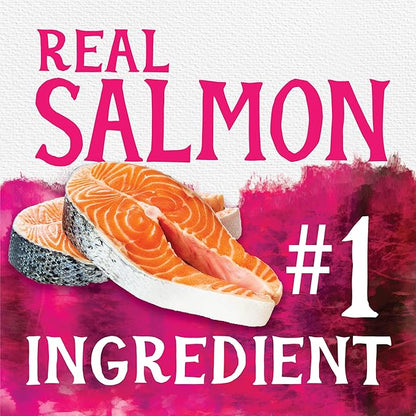 Triumph Free Spirit Grain Free Salmon and Vegetable Recipe Jerky Bites Soft Dog Treats | 24 oz