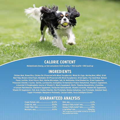 Annamaet Original Small Breed Formula Dry Dog Food, (Chicken & Brown Rice), 12-lb Bag