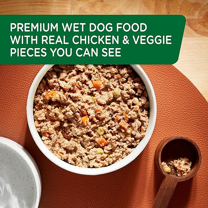 Rachael Ray Nutrish Premium Pate Wet Dog Food, Chicken & Apple, 13 Ounce Can (Pack of 12)