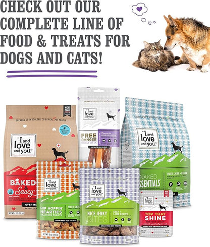 I and love and you Lovingly Simple Dry Dog Food - Lamb + Sweet Potato - Grain Free, Filler Free, Prebiotic + Probiotic 3.85lb Bag