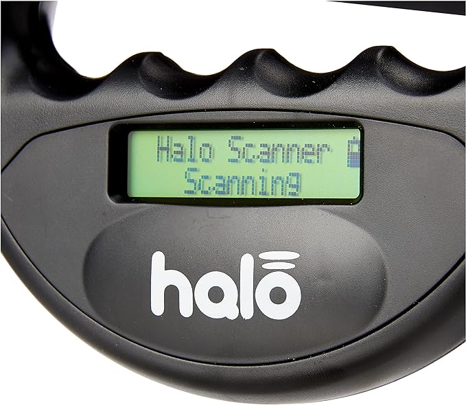 Halo Microchip Scanner Black,135mm Durchmesser X 33mm