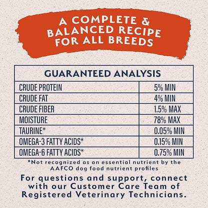 Natural Balance Limited Ingredient Adult Grain-Free Wet Canned Dog Food, Sweet Potato & Salmon Recipe, 13 Ounce (Pack of 12)