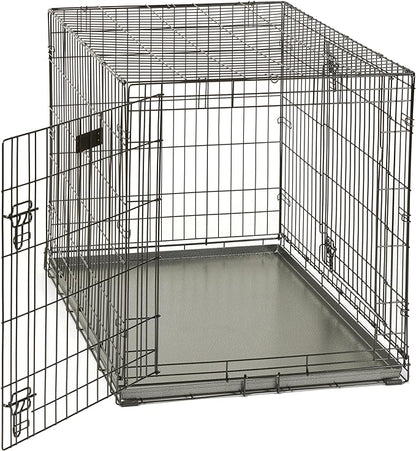 MidWest Homes for Pets Metal Dog Crate Replacement Pan; 42 inch
