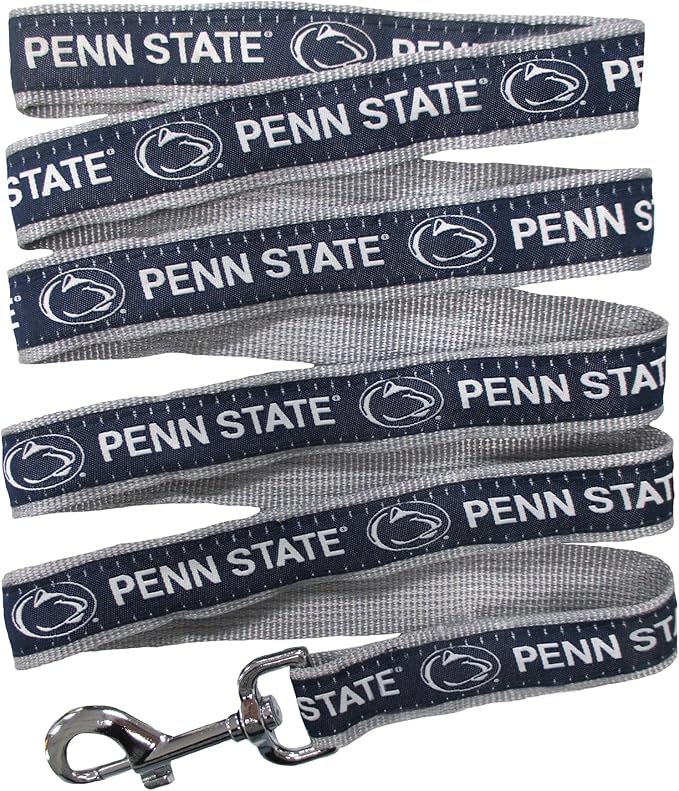 Pets First Collegiate Pet Accessories, Dog Leash, Penn State Nittany Lions, Medium