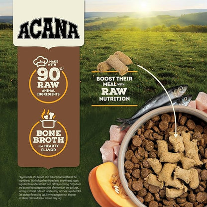 ACANA Freeze Dried Dog Food Meal & Topper, Grain Free High Protein Free-Run Chicken Recipe, 8oz