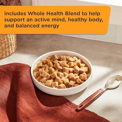 Nutrish Rachael Ray Chunks in Gravy Wet Dog Food, Real Turkey, Brown Rice, Peas & Carrots Recipe, 13 oz. Cans (Pack of 12)