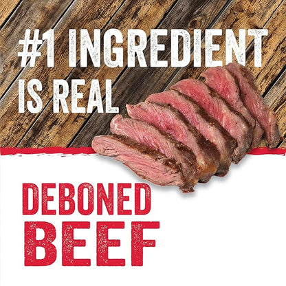 Evolve Classic Beef & Bison Recipe Jerky Bites Soft Dog Treats | 12 oz