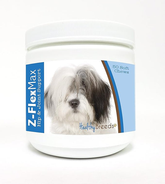 Healthy Breeds Old English Sheepdog Z-Flex Max Hip and Joint Soft Chews 50 Count