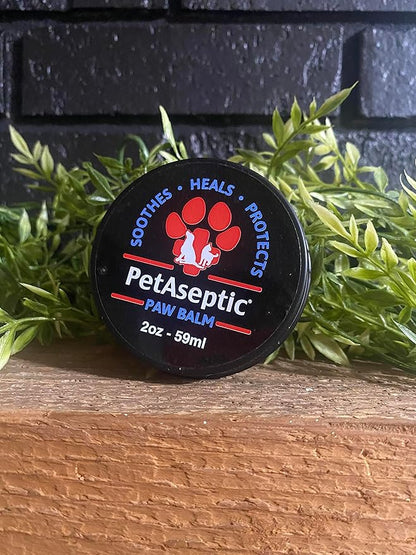 Paw Balm for Dogs | Soothes, Heals, & Protects Paws | 100% All Natural Oils & Waxes | Protects Against Snow, Ice, Hot Pavement | All Seasons Protection | Provides Fast Relief | 2oz Tin