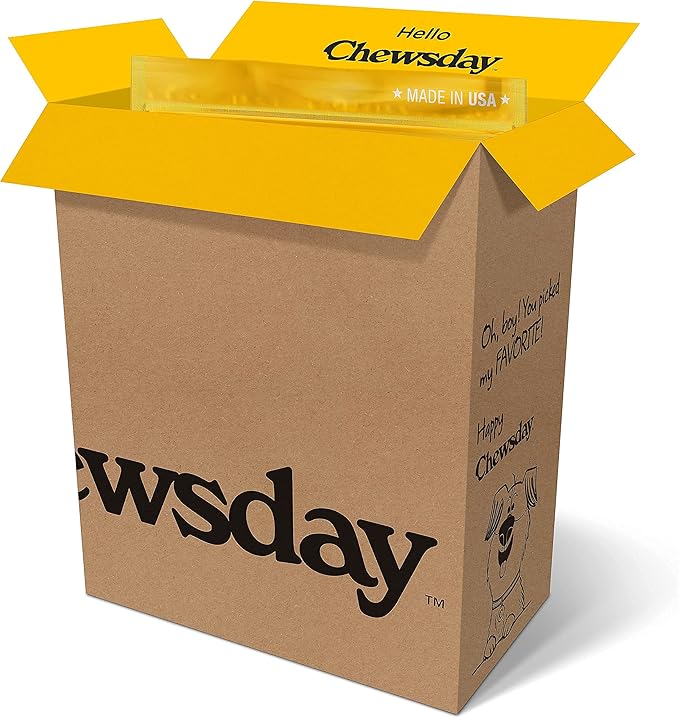 5-Inch Chewy Dog Chew Twists, Made in The USA, All Natural Rawhide-Free Highly-Digestible Treats, Bacony Sizzle - 14 Count