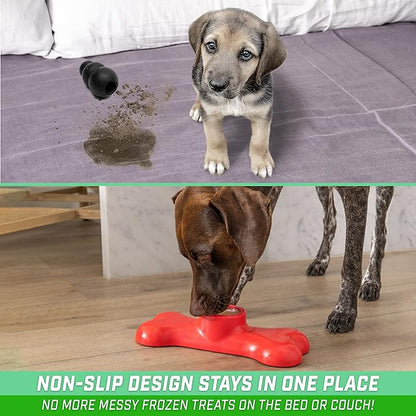 GoSports Pets PupsCream Parlor - Non-Slip Frozen Dog Treat & Ice Cream Holder
