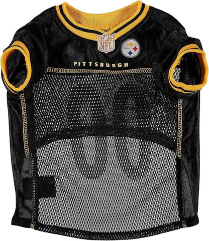 NFL Pittsburgh Steelers Dog Jersey, Size: XX-Large. Best Football Jersey Costume for Dogs & Cats. Licensed Jersey Shirt