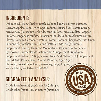 Merrick Grain Free Wet Puppy Food, Premium Soft And Gluten Free Canned Dog Food, Puppy Plate Chicken Recipe - (Pack of 12) 12.7 oz. Cans
