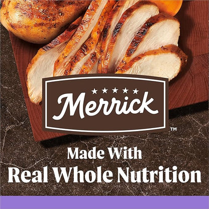 Merrick Premium Grain Free Dry Puppy Food, Wholesome And Natural Kibble With Real Chicken and Sweet Potato - 4.0 lb. Bag