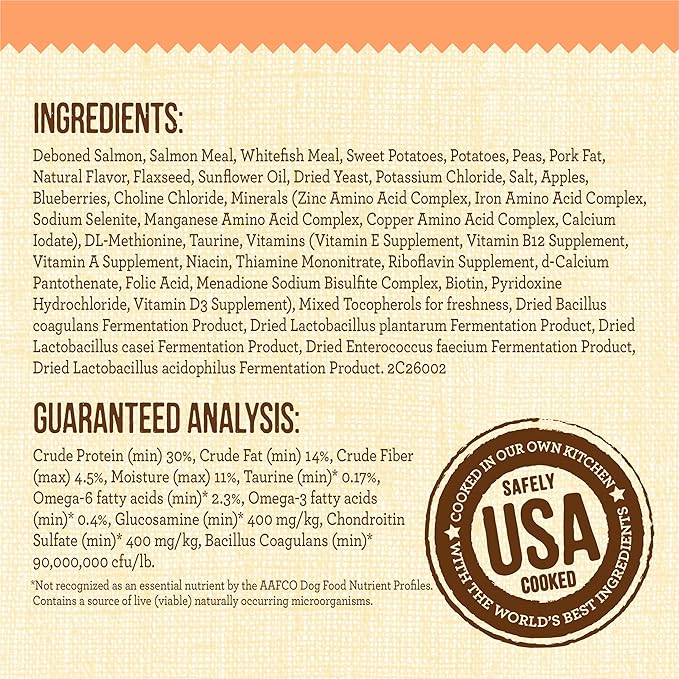 Merrick Lil’ Plates Premium Grain Free Dry Dog Food for Small Dogs, Real Salmon and Sweet Potato Kibble - 12.0 lb. Bag