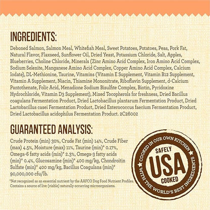 Merrick Lil’ Plates Premium Grain Free Dry Dog Food for Small Dogs, Real Salmon and Sweet Potato Kibble - 12.0 lb. Bag