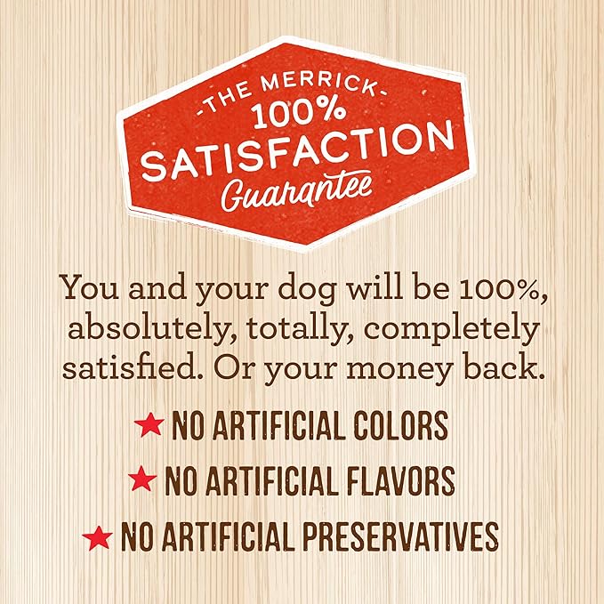 Merrick Chunky Grain Free Premium And Wholesome Canned Dog Food, Real Meat Colossal Chicken Dinner In Gravy - (Pack of 12) 12.7 oz. Cans