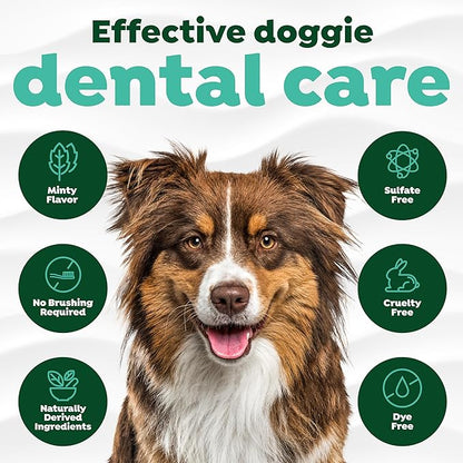 TropiClean Fresh Breath Oral Care Spray for Dogs & Cats | Dog Breath Spray | Mint Breath Freshener | Pet Bad Breath Treatment | Made in the USA | 4 oz