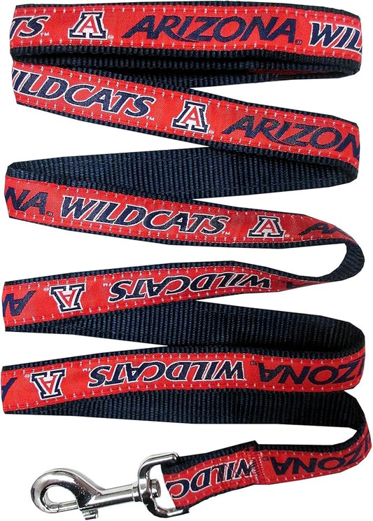Pets First Collegiate Pet Accessories, Dog Leash, Arizona Wildcats, Medium