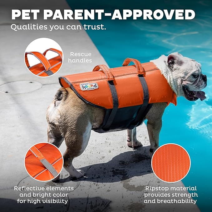 Outward Hound Granby Splash Camo Dog Life Jacket, Medium