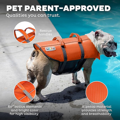 Outward Hound Granby Splash Camo Dog Life Jacket, Medium
