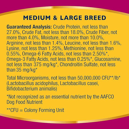 Bil-Jac Picky No More Medium & Large Breed Chicken Liver Recipe Dry Dog Food 6 Pounds (2-Pack)