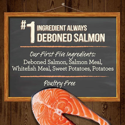 Merrick Grain Free Dry Dog Food Real Salmon & Sweet Potato Recipe - 10 lb Bag