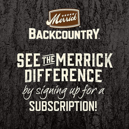 Merrick Backcountry Grain Free Premium Canned Dog Food, Variety Pack, Real Beef and Chicken Dinner Recipes - (Pack of 1) 9.5 lb. Cans