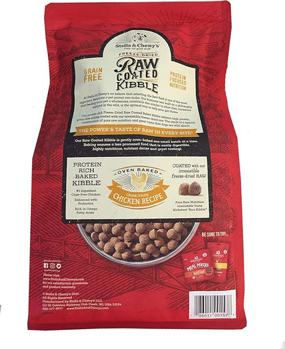 Stella & Chewy'S Raw Coated Chicken 3.5Lb Dry Dog Food