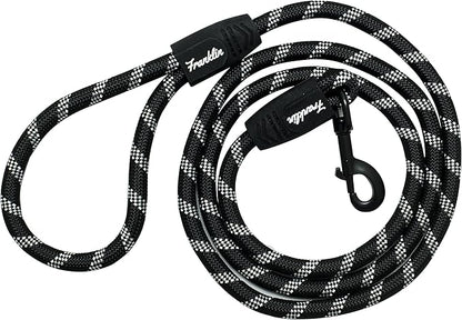 Franklin Pet Supply Nylon Dog Leash - Rope - Reflective - Dog Training - 6 Foot - Dog Walking - Ultra Strong