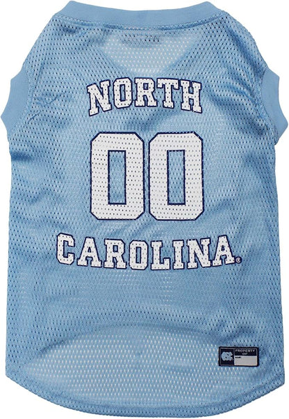 Pets First NCAA North Carolina Tar Heels Basketball Jersey for Dogs & Cats, Small - Licensed North Carolina Tar Heels Pet Tank Jersey (UNC-4020-SM)