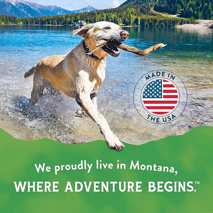 Montana Dog Food Freeze Dried Raw Dog Food Topper (Cage-Free Chicken) – Made in USA, Prebiotics & Probiotics, No Synthetic Vitamins, Dog Food Topper or Complete Meal (12 oz)
