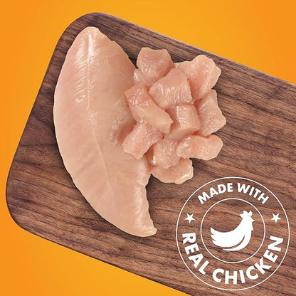 Dog Treats, Chicken Jerky for Dogs, Made with 100% Real Chicken Breast, 16 Ounces, Healthy, Easily Digestible, Long-Lasting, High Protein Dog Treat, Satisfies Dog's Urge to Chew