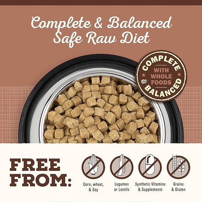 Primal Freeze Dried Dog Food Pronto, Pork; Scoop & Serve, Complete & Balanced Meal; Also Use As Topper or Treat; Premium, Healthy, Grain Free, High Protein Raw Dog Food (25 oz)