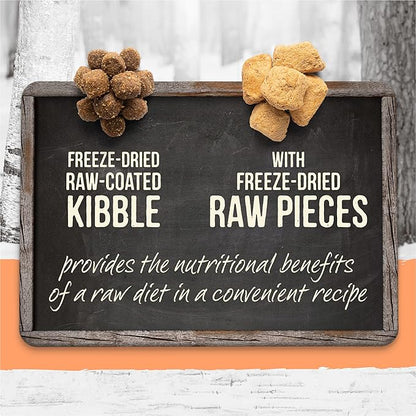 Merrick Backcountry Healthy Grains Premium Dog Food Kibble with Freeze Dried Raw Pieces, Pacific Catch Recipe - 4.0 lb. Bag