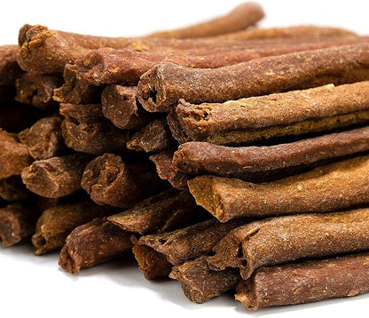 BRUTUS & BARNABY USA Sweet Potato Dog Treats - Crunchy Grain Free Cinnamon Apple Sticks, Promotes Positive Gut Health with Natural Anti-Diarrhea Properties (Cinnamon & Apple, 2 lb)