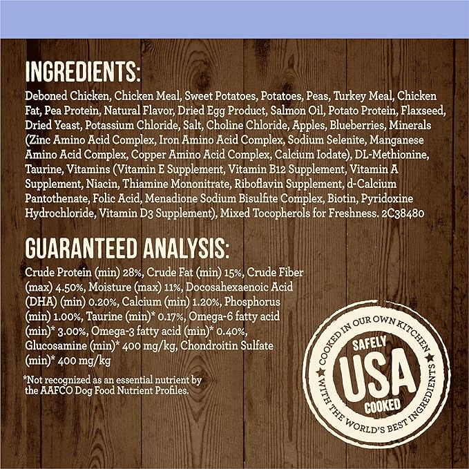 Merrick Dry Puppy Food, Real Chicken and Sweet Potato Grain Free Dog Food Recipe - 10 lb. Bag