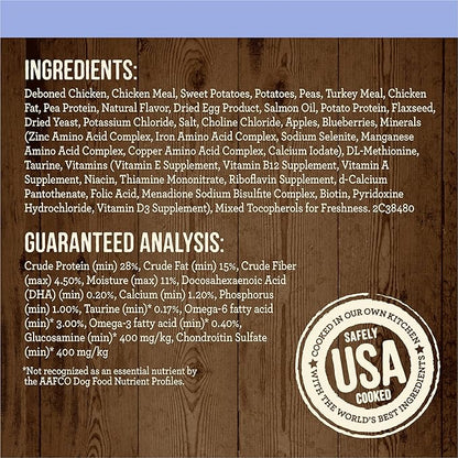 Merrick Dry Puppy Food, Real Chicken and Sweet Potato Grain Free Dog Food Recipe - 10 lb. Bag