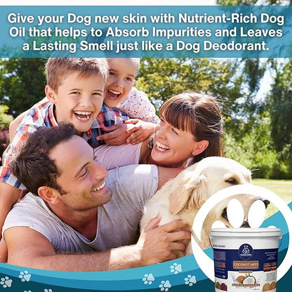 Madra Mor Coconut Mud Dog Wash Spa Essentials | Dog Grooming | Dry Skin Treatment | 7.5lb Pail with Worldwide Nutrition Multi-Purpose Keychain