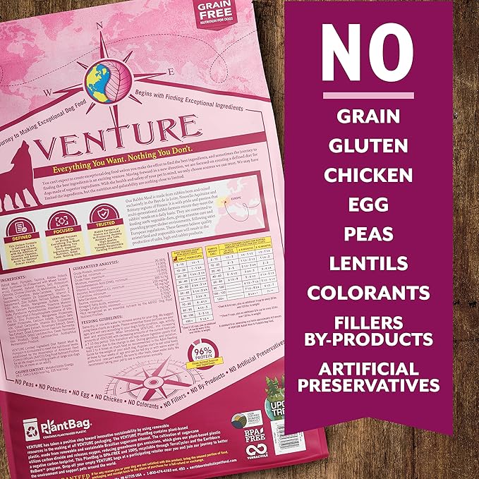 Venture Limited Ingredient Diet Grain Free Dry Dog Food