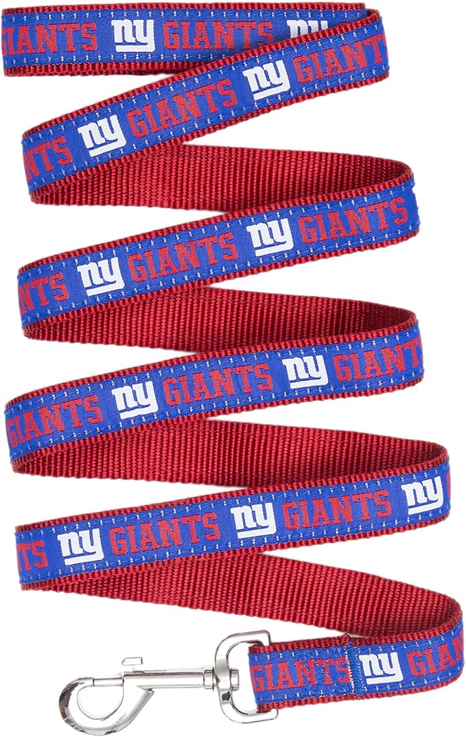Pets First NFL Pet Leash, New York Giants, Medium