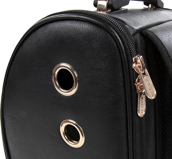 Sherpa Cat Travel Backpack with Bubble View, Airline Approved - Black, One Size