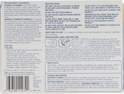 Hartz UltraGuard Pro Topical Flea & Tick Prevention for Cats & Kittens, Over 5 lbs 6 Monthly Treatments
