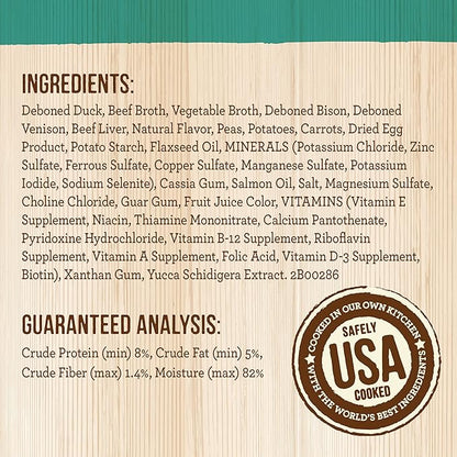 Merrick Grain Free Wet Dog Food Wilderness Blend - (Pack of 12) 12.7 oz. Cans