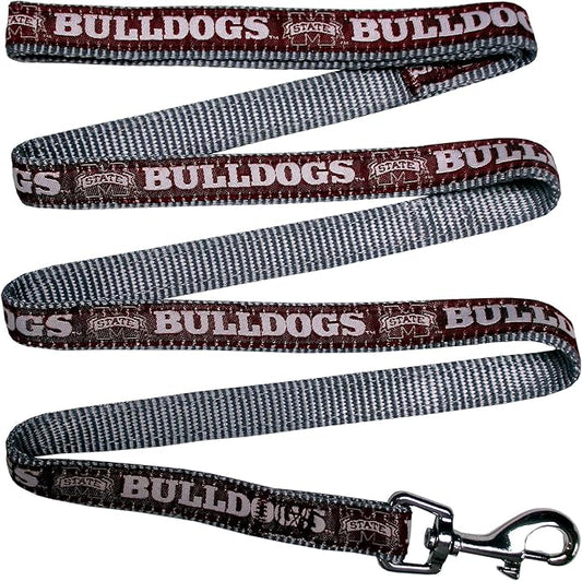 Pets First Collegiate Pet Accessories, Dog Leash, Mississippi State Bulldogs, Large