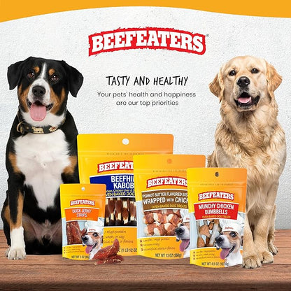 Beefeaters Dog Treats - Sweet Potato Wrapped with Chicken 28oz | Dog Food No Corn/Wheat/Soy/Gluten | Low Fat, Grain-Free, Perfect for Training & Rewards | Dog Training Treats for All Dog Sizes