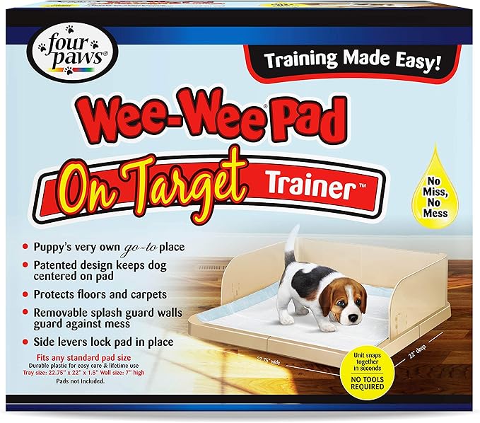 Four Paws Wee-Wee Pee Pads for Dogs and Puppies Training l Gigantic, XL, Standard & Little l Absorbent Pee Pads for Training Puppies, Leak-Proof 6-Layer Technology, 24 Hour Protection Guaranteed