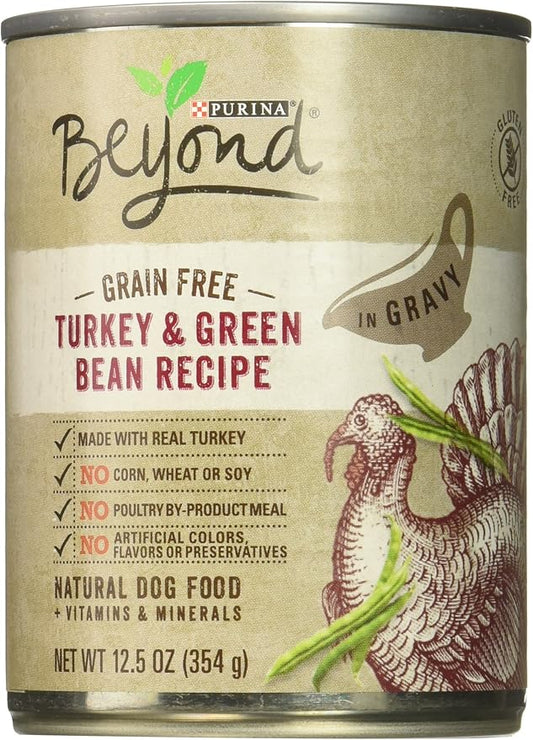 Nestle Petcare Beyond Grain Free Turkey & Green Bean Recipe, Pack of 12