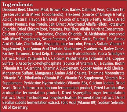 Blue Buffalo Life Protection Formula Natural Adult Dry Dog Food, Beef and Brown Rice 34-lb