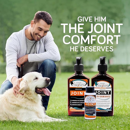 Canine - All Natural Hip and Joint Care for Dogs- Enhance Joint Mobility and Cartilage Function - Live Healthier and Happier- Patented MHB3 Hylauronan Liquid Formula